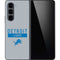 NFL Detroit Lions Grey Performance Series Galaxy Z Fold5 5G Skin